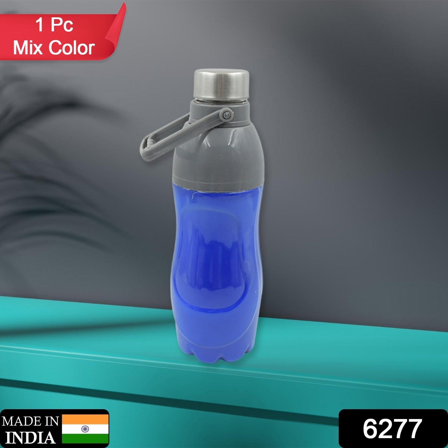 6277 Plastic Sports Insulated Water Bottle with Handle Easy to Carry High Quality Water Bottle, BPA-Free & Leak-Proof! for Kids' School, For Fridge, Office, Sports, School, Gym, Yoga (1 Pc Mix Color) 6277 Plastic Sports Insulated Water Bottle with Handle Easy to Carry High Quality Water Bottle, BPA-Free & Leak-Proof! for Kids' School, For Fridge, Office, Sports, School, Gym, Yoga (1 Pc Mix Color)